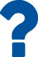 Blue question mark icon